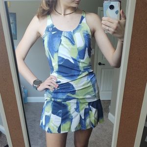 Eleven by Venus Williams Women's Matching Tennis Set Watercolor Print